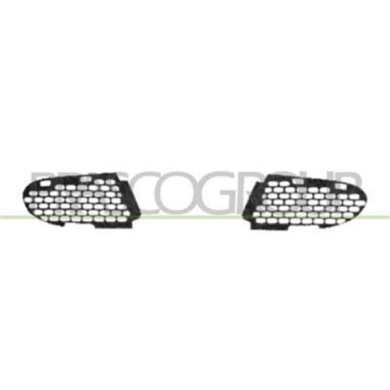 GUIDA_ALLA_SCELTA.JPG Griglia Sinistra Paraurti Anteriore Per Mercedes C Class (w202) Dal 1993 Al 2000