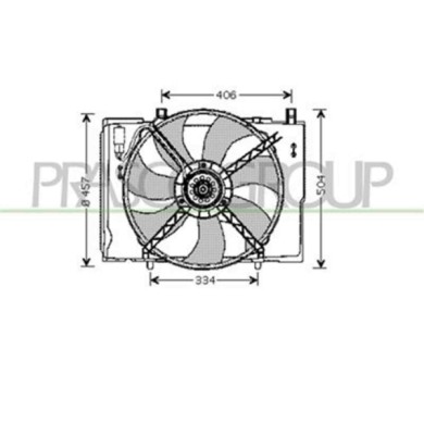 ME025F002_1.JPG Ventola Per Mercedes C Class (w202) Dal 1993 Al 2000