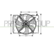Ventola Per Mercedes C Class (w202) Dal 1993 Al 2000