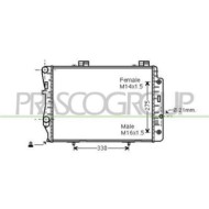 Radiatore Per Mercedes C Class (w202) Dal 1993 Al 2000