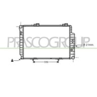 ME025R017_1.JPG Radiatore Per Mercedes C Class (w202) Dal 1993 Al 2000