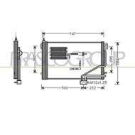 Condensatore Per Mercedes C Class Sportcoupe' (cl203) Dal 2000 Al 2008