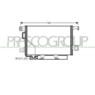 Condensatore Per Mercedes C Class Sportcoupe' (cl203) Dal 2000 Al 2008