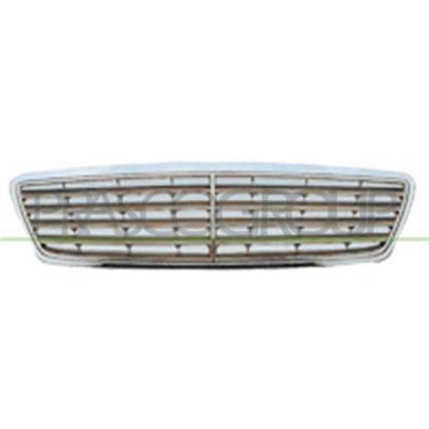 ME0272000_1.JPG Griglia Radiatore Completa Grigia Per Mercedes C Class (w203) Dal 2000 Al 2004