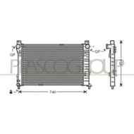 Radiatore Per Mercedes C Class (w203) Dal 2000 Al 2004