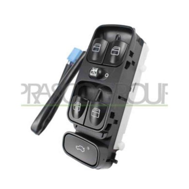 ME027WS04_2.JPG Pulsantiera Nera Per Mercedes C Class (w203) Dal 2000 Al 2004