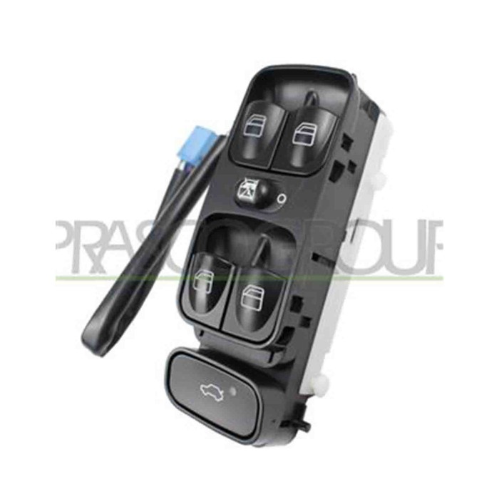 ME027WS04_2.JPG Pulsantiera Nera Per Mercedes C Class (w203) Dal 2000 Al 2004