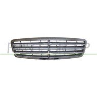 Griglia Radiatore Completa Cromata/grigia Per Mercedes C Class (w203) Dal 2004 Al 2007