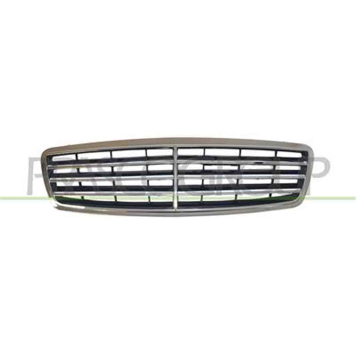 ME0282010_1.JPG Griglia Radiatore Completa Cromata/nera Per Mercedes C Class (w203) Dal 2004 Al 2007