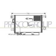 Condensatore Per Mercedes C Class (w203) Dal 2004 Al 2007