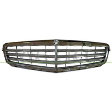 ME0292000_1.JPG Griglia Radiatore Completa Argento/cromata Per Mercedes C Class (w204/s204) Dal 2007 Al 2010