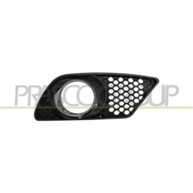 GUIDA_ALLA_SCELTA.JPG Griglia Destra Paraurti Nera Per Mercedes C Class (w204/s204) Dal 2007 Al 2010