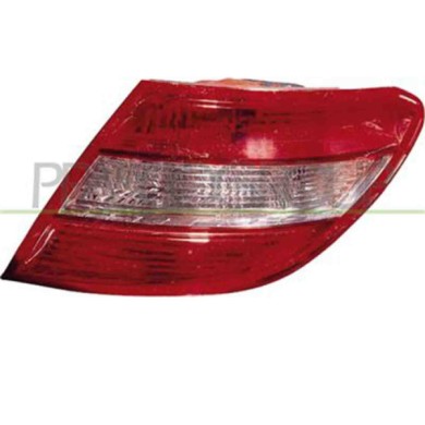 GUIDA_ALLA_SCELTA.JPG Fanale Posteriore Sinistro Senza Porta Lampada Bianco/rosso Per Mercedes C Class (w204/s204) Dal 2007 Al 2