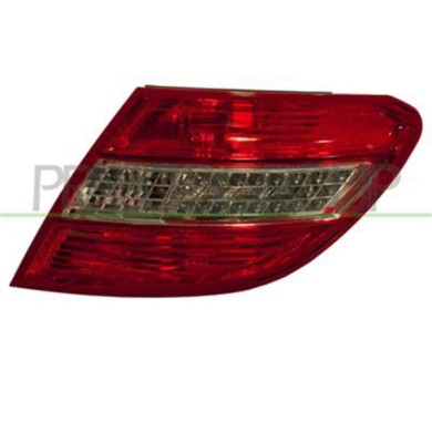 GUIDA_ALLA_SCELTA.JPG Fanale Posteriore Sinistro Senza Porta Lampada Rosso/bianco Led Per Mercedes C Class (w204/s204) Dal 2007 