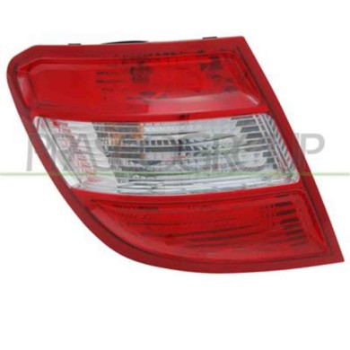 GUIDA_ALLA_SCELTA.JPG Fanale Posteriore Sinistro Senza Porta Lampada Rosso/bianco Per Mercedes C Class (w204/s204) Dal 2007 Al 2