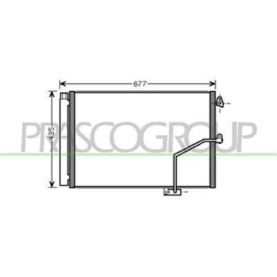 ME029C001_1.JPG Condensatore Per Mercedes C Class (w204/s204) Dal 2007 Al 2010