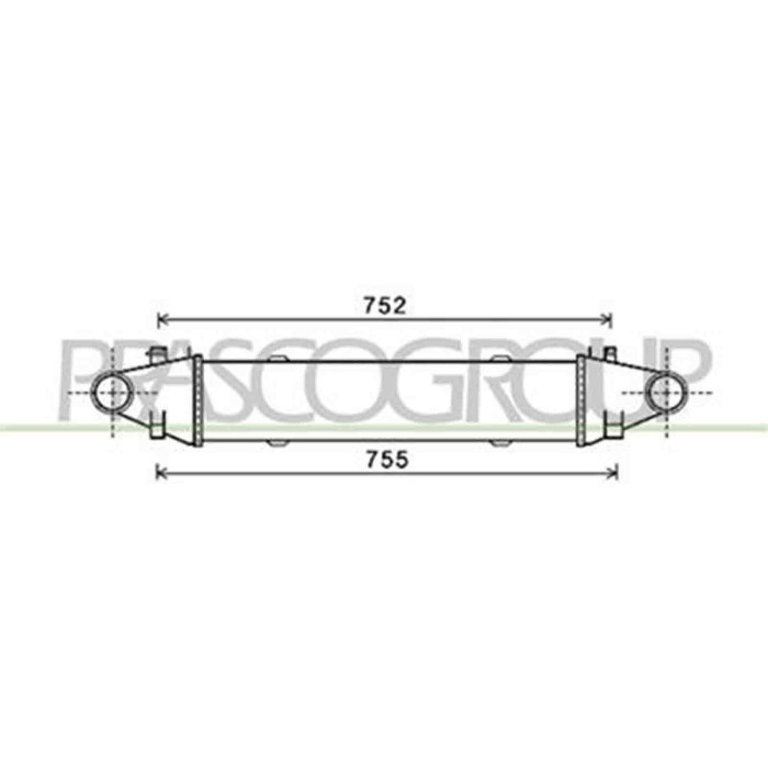 ME029N001_1.JPG Intercooler Per Mercedes C Class (w204/s204) Dal 2007 Al 2010