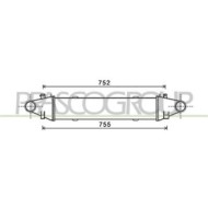 Intercooler Per Mercedes C Class (w204/s204) Dal 2007 Al 2010