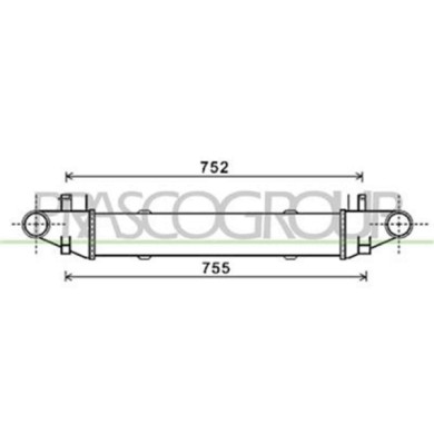 ME029N003_1.JPG Intercooler Per Mercedes C Class (w204/s204) Dal 2007 Al 2010
