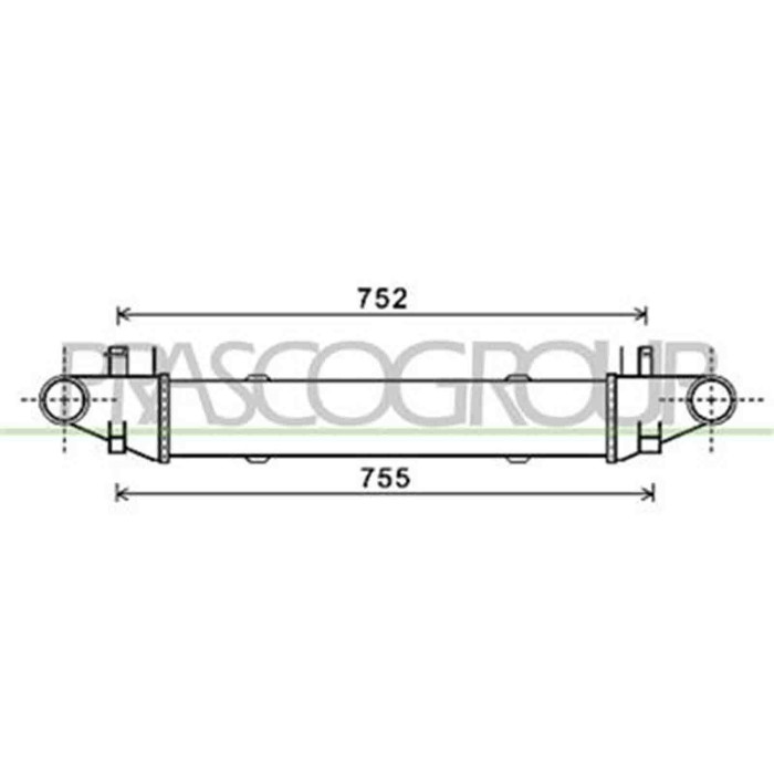 ME029N003_1.JPG Intercooler Per Mercedes C Class (w204/s204) Dal 2007 Al 2010