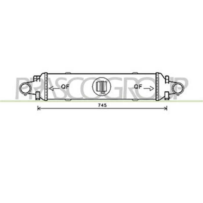 ME029N004_1.JPG Intercooler Per Mercedes C Class (w204/s204) Dal 2007 Al 2010
