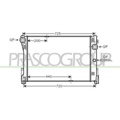 ME029R002_1.JPG Radiatore Per Mercedes C Class (w204/s204) Dal 2007 Al 2010