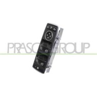 Pulsantiera Nera Per Mercedes C Class (w204/s204) Dal 2007 Al 2010