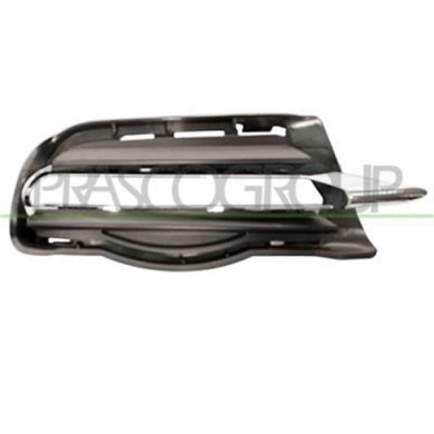 GUIDA_ALLA_SCELTA.JPG Griglia Destra Paraurti Nera Per Mercedes C Class (w204/s204) Dal 2010 Al 2011