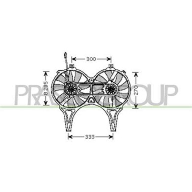 ME035F003_1.JPG Ventola Per Mercedes E Class (w210/s210) Dal 1995 Al 1999