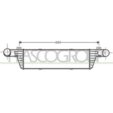ME035N001_2.JPG Intercooler Per Mercedes E Class (w210/s210) Dal 1995 Al 1999