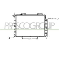 Radiatore Per Mercedes E Class (w210/s210) Dal 1995 Al 1999