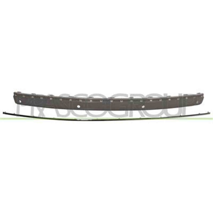 ME0371256_1.JPG Modanatura Centrale Con Fori Profilo Cromato Per Mercedes E Class (w210/s210) Dal 1999 Al 2002