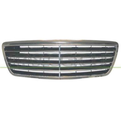 ME0372010_1.JPG Griglia Radiatore Completa Nera Per Mercedes E Class (w210/s210) Dal 1999 Al 2002