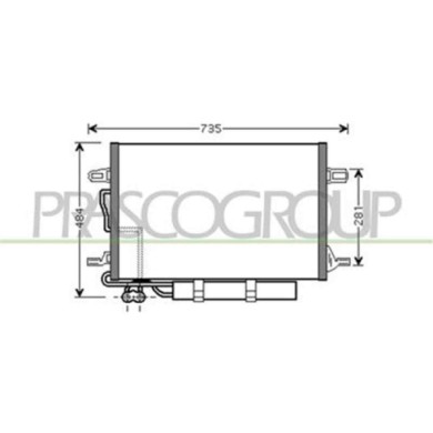 ME039C001_1.JPG Condensatore Per Mercedes E Class (w211/s211) Dal 2002 Al 2007
