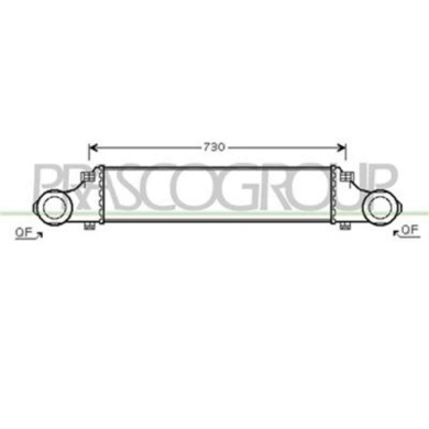 ME039N001_1.JPG Intercooler Per Mercedes E Class (w211/s211) Dal 2002 Al 2007