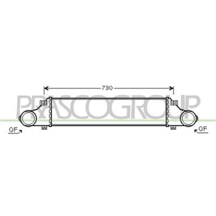ME039N002_1.JPG Intercooler Per Mercedes E Class (w211/s211) Dal 2002 Al 2007