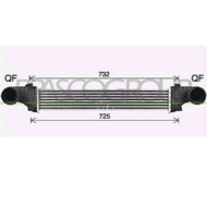 Intercooler Per Mercedes E Class (w211/s211) Dal 2002 Al 2007