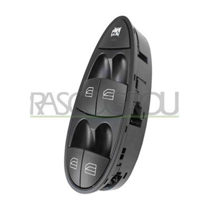 ME039WS04_2.JPG Pulsantiera Nera Per Mercedes E Class (w211/s211) Dal 2002 Al 2007
