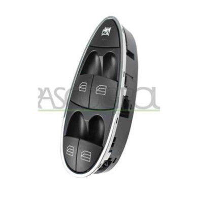 ME039WS14_2.JPG Pulsantiera Nera Per Mercedes E Class (w211/s211) Dal 2002 Al 2007