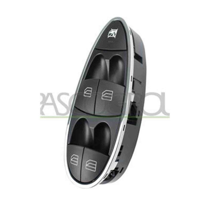 ME039WS14_2.JPG Pulsantiera Nera Per Mercedes E Class (w211/s211) Dal 2002 Al 2007