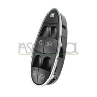 Pulsantiera Nera Per Mercedes E Class (w211/s211) Dal 2002 Al 2007