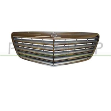ME0412000_1.JPG Griglia Radiatore Completa Grigio/argento Per Mercedes E Class (w211/s211) Dal 2007 Al 2009