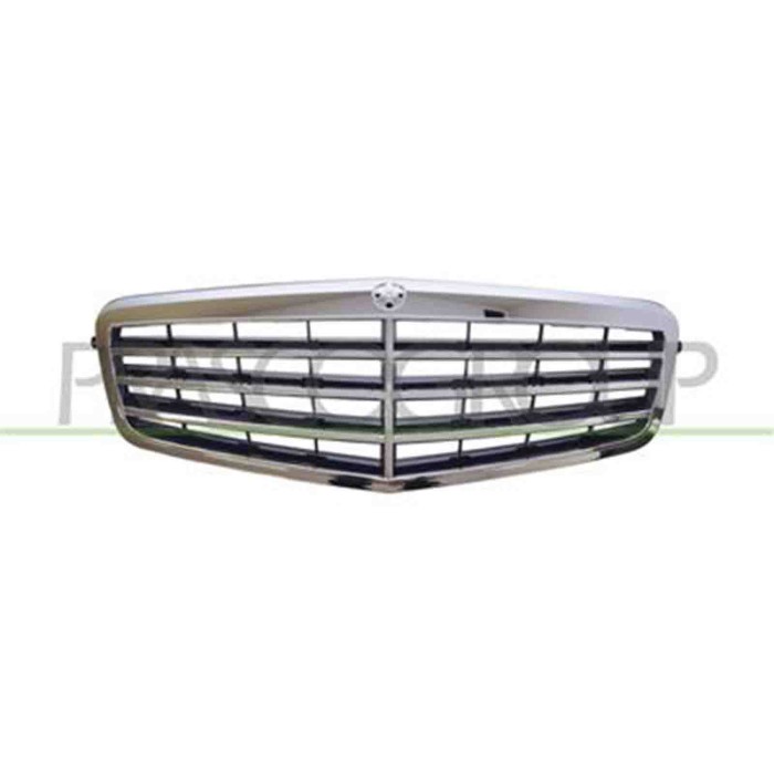 ME0432000_1.JPG Griglia Radiatore Completa Cromata Interno Nero Per Mercedes E Class (w212/s212) Dal 2009 Al 2013