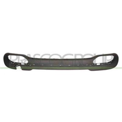 ME0451871_1.JPG Spoiler Paraurti Posteriore Nero/goffrato Con Fori Profilo Per Mercedes E Class (w212/s212) Dal 2013 Al 2016