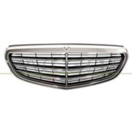 ME0452020_1.JPG Griglia Radiatore Verniciata Nera Con Modanatura Cromata Per Mercedes E Class (w212/s212) Dal 2013 Al 2016