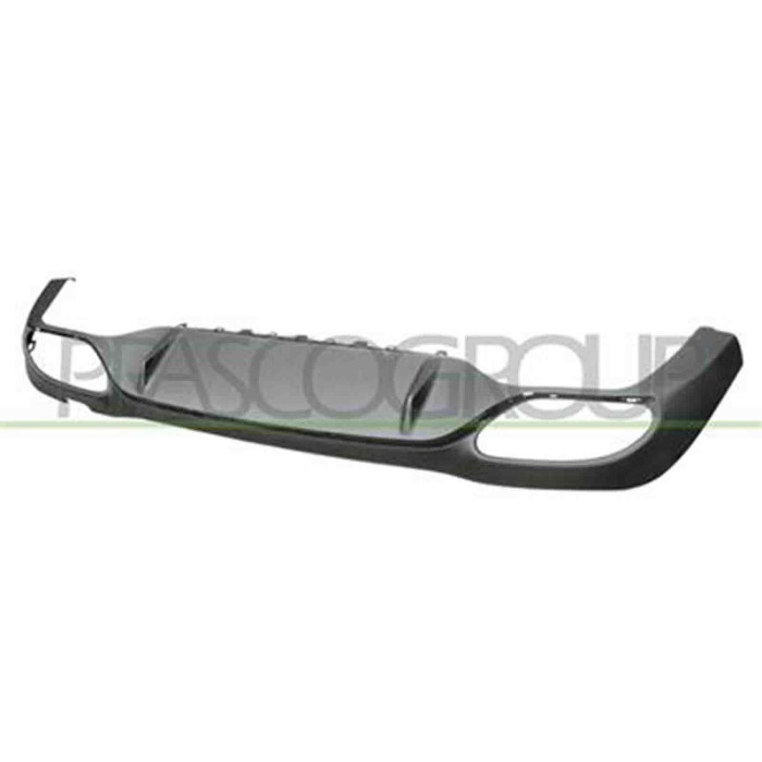 ME0471871_1.JPG Spoiler Paraurti Posteriore Nero/goffrato Con Fori Profilo Per Mercedes E Class (w213/s213) Dal 2016 Al 2020