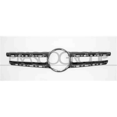 ME0472206_1.JPG Modanatura Griglia Radiatore Nera Lucida Per Mercedes E Class (w213/s213) Dal 2016 Al 2020