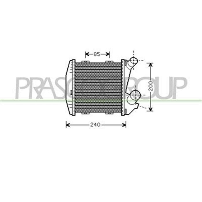 ME302N002_1.JPG Intercooler Per Smart City Coupe' Dal 1998 Al 2002