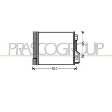 ME305C001_1.JPG Condensatore Per Smart Fortwo Dal 2007 Al 2012