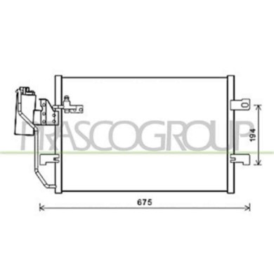 ME320C002_1.JPG Condensatore Per Mercedes A Class (w168) Dal 1997 Al 2001